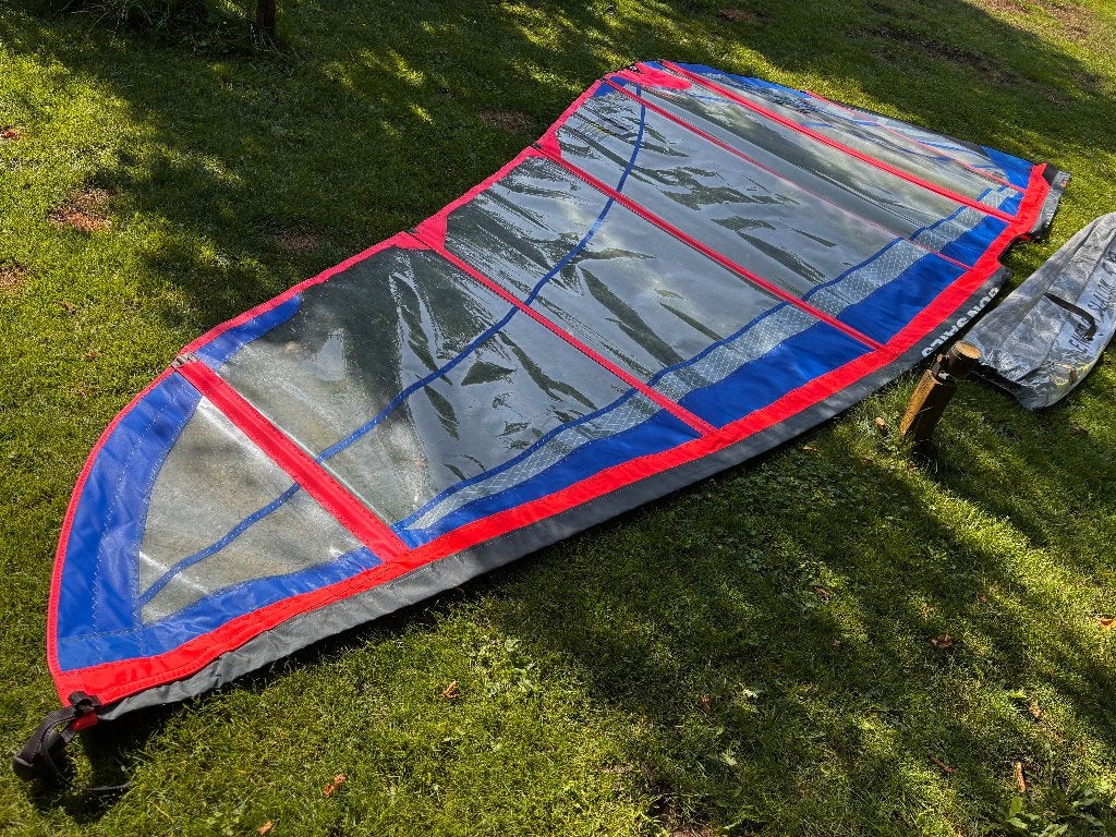 Gun Sails Energy Slalom 5.8, Watersport en Boten, Ophalen, Gebruikt, 5 tot 6.5 m², Gunsails