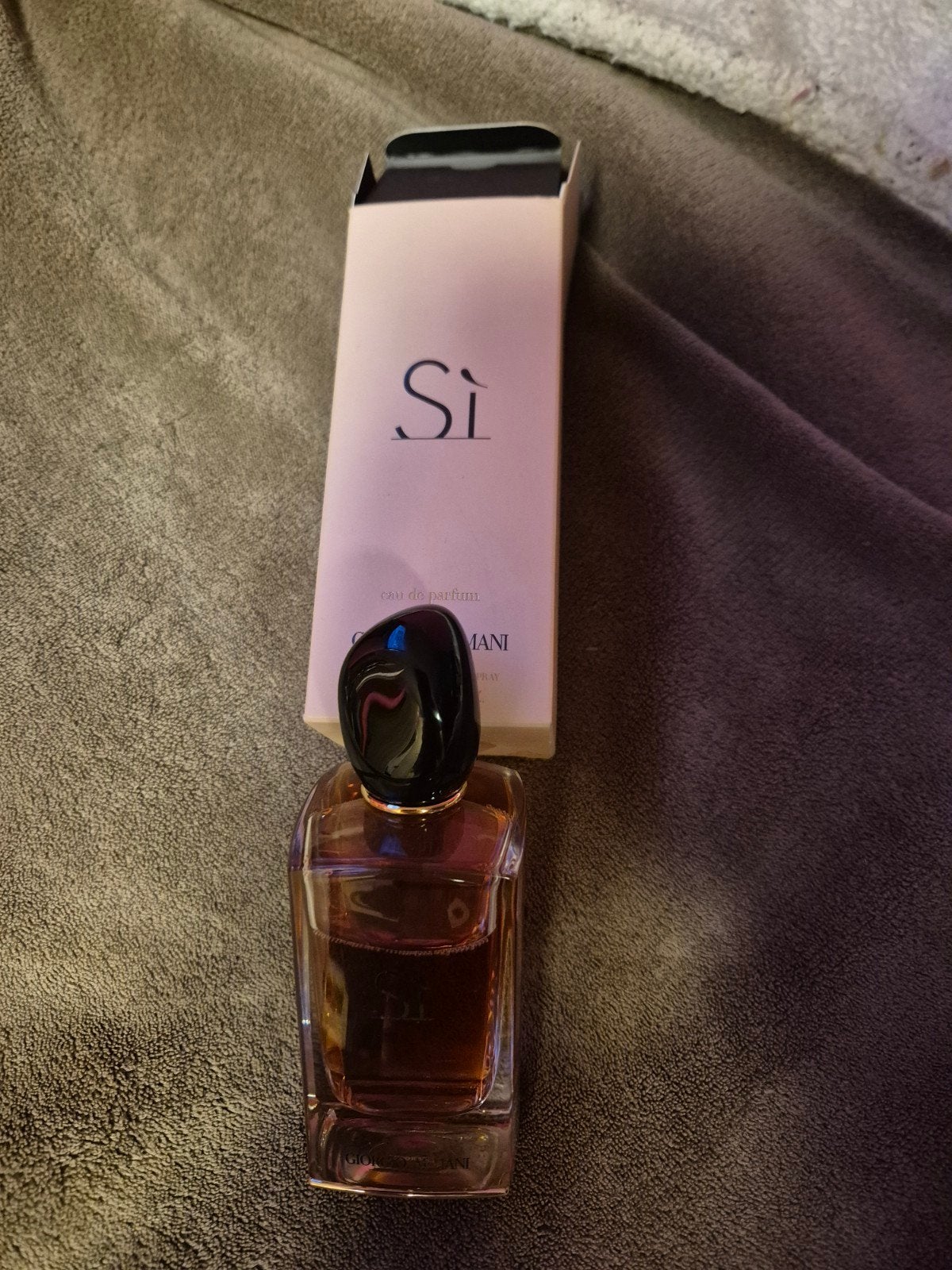 Giorgio Armani Sì Eau de Parfum 100ml - Zo goed als nieuw, Ophalen of Verzenden, Zo goed als nieuw