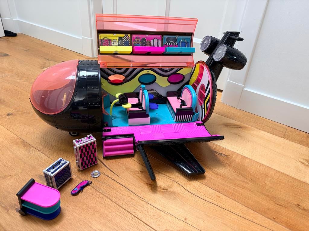 L.O.L. Surprise! OMG Vliegtuig Speelset, Ophalen, Gebruikt