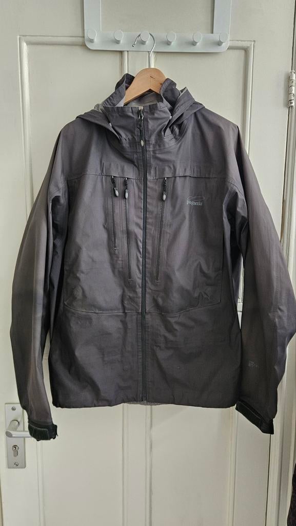 Patagonia River Salt Wading Jacket (H2No) – XL – Gray, Ophalen of Verzenden, Gedragen, Maat 56/58 (XL), Geel