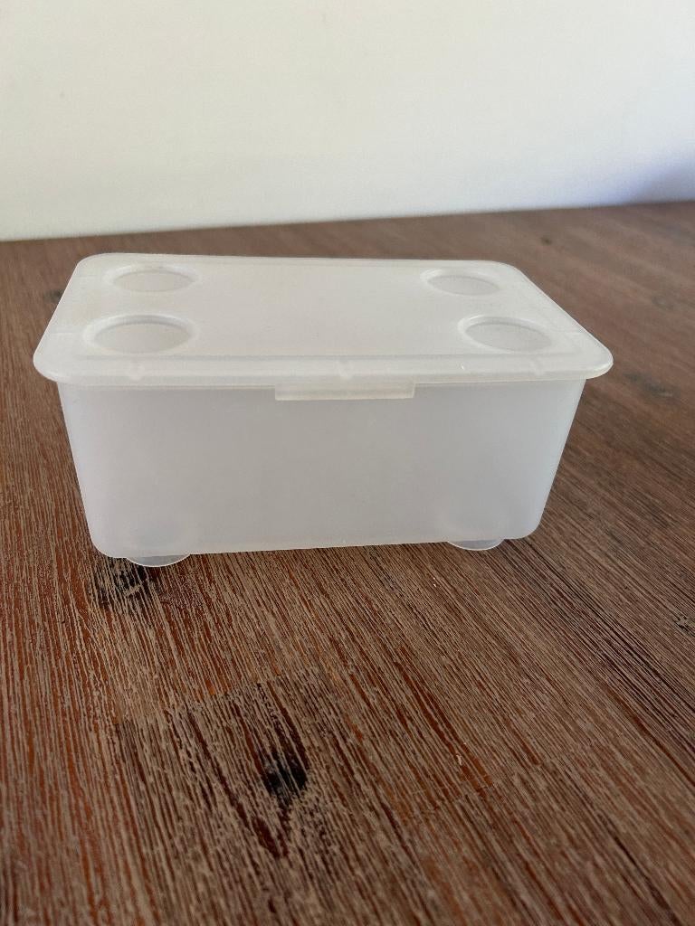 Opbergdoosje Ikea wit Gliss, Ophalen of Verzenden, Gebruikt