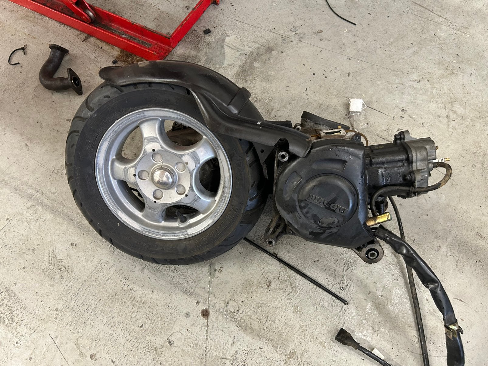 Piaggio Hexagon blok 125cc 2-takt, Ophalen of Verzenden, Piaghio, Piaggio, Poaggio
