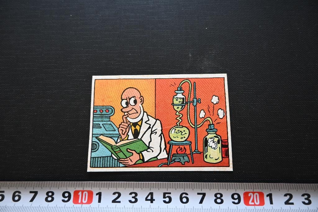 sticker strip suske en wiske - smarties - professor barabas, Verzamelen, Ophalen, Zo goed als nieuw