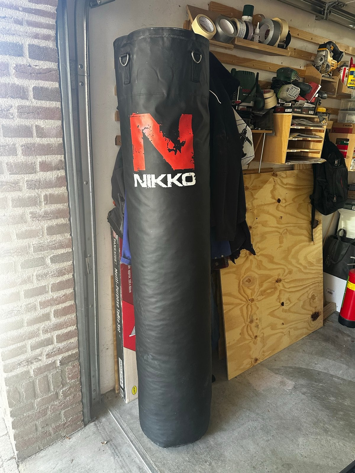Nikko Bokszak - Zwart, robuust en klaar voor actie!, Sport en Fitness, Ophalen, Zo goed als nieuw, Bokszak