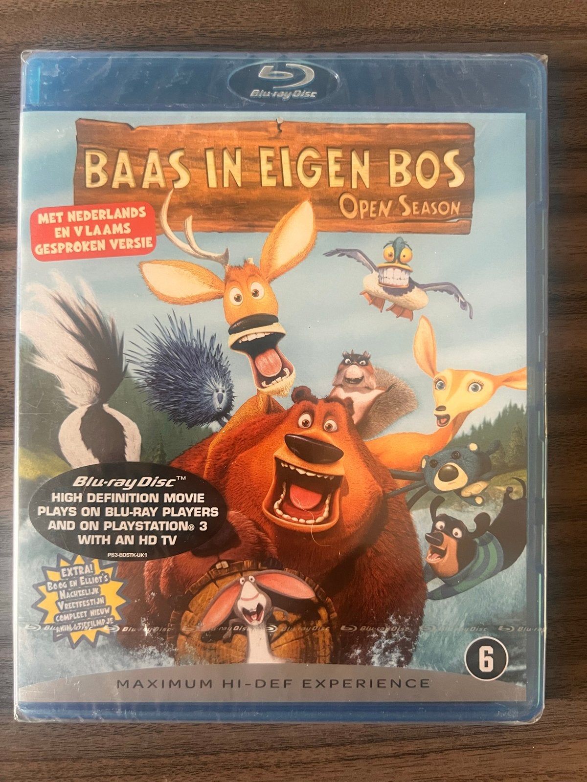 Baas in Eigen Bos - Blu-ray (Geseald), Cd's en Dvd's, Blu-ray, Vanaf 6 jaar, Ophalen of Verzenden, Nieuw in verpakking, Nederlands