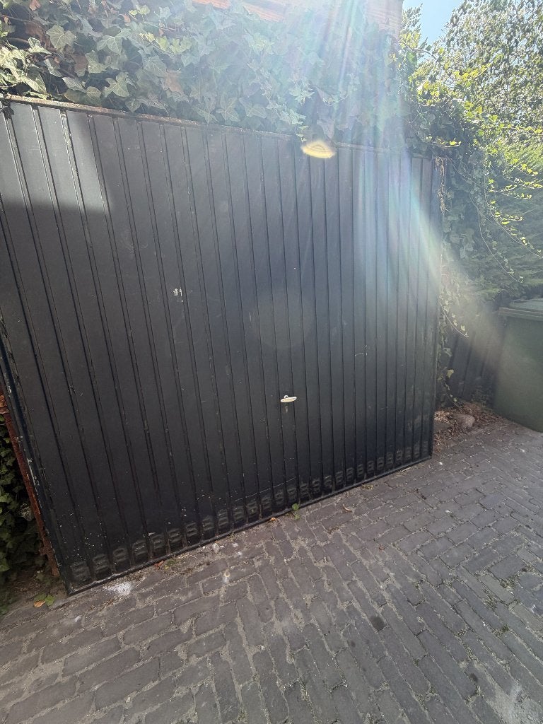 Metalen garage deur, Ophalen, Gebruikt, 120 cm of meer, Garagedeur