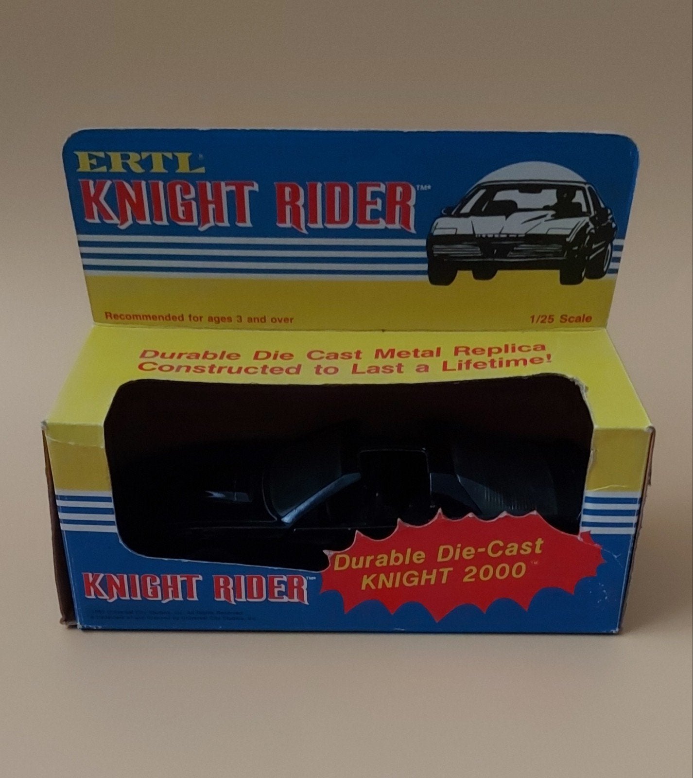 Knight rider k.i.t.t. ERTL, Ophalen of Verzenden, Gebruikt