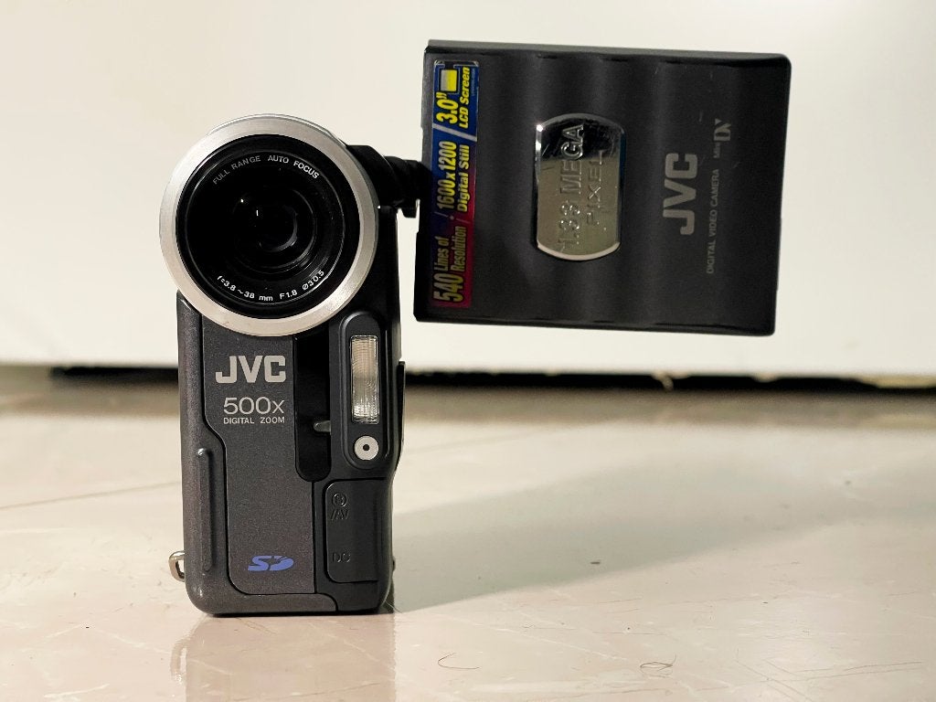 JVC GR-DX300E Digitale Mini DV camera voor digitaliseren, Jvc, Mini dv, N, JVC