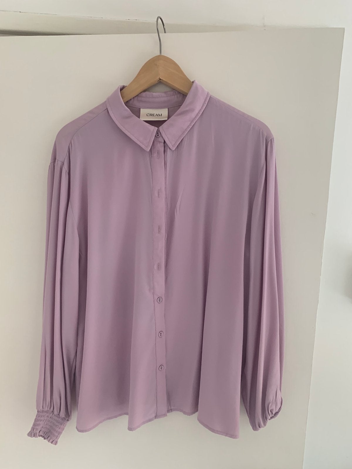 Blouse merk cream maat 42, Kleding | Dames, Ophalen of Verzenden, Zo goed als nieuw, Maat 42/44 (L), Paars