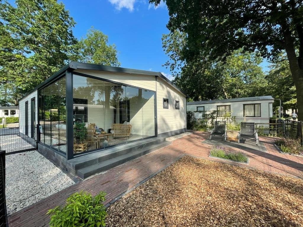 Vakantiewoning te huur op camping de Schatberg, In bos, Limburg, Recreatiepark, Wasmachine