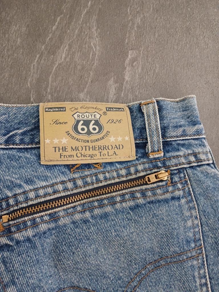 Motorspijkerbroek maat 34  route66 kevlar, Motoren, Overige merken, Dames, Ophalen of Verzenden, Broek | textiel