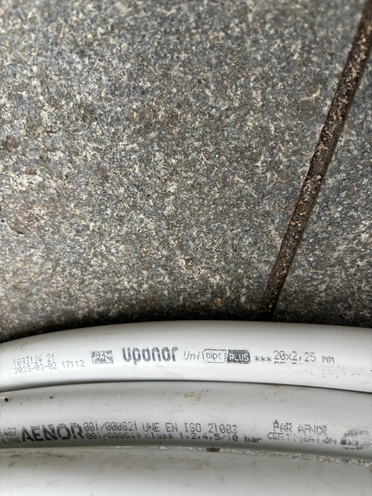 Uponor Uni Pipe PLUS 20x2.25 mm meerlagenbuis, Ophalen, Pvc, 6 meter of meer, Nieuw