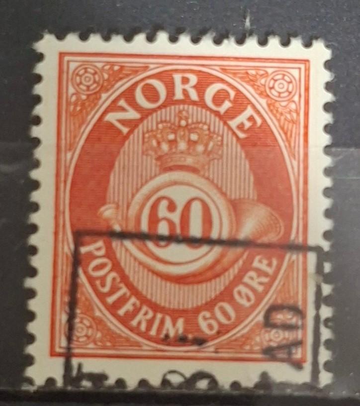 Noorwegen Postzegel (B2-P10), Postzegels en Munten, Postzegels | Europa | Scandinavië, Ophalen of Verzenden, Noorwegen, Gestempeld