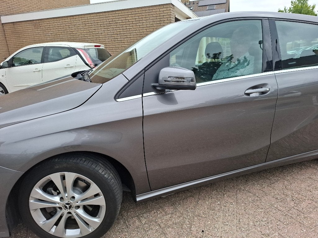Mercedes-Benz B-Klasse 1.6 B200 5DRS Dct7 2018 Grijs, Leder en Stof, Grijs, Particulier, 1400 kg