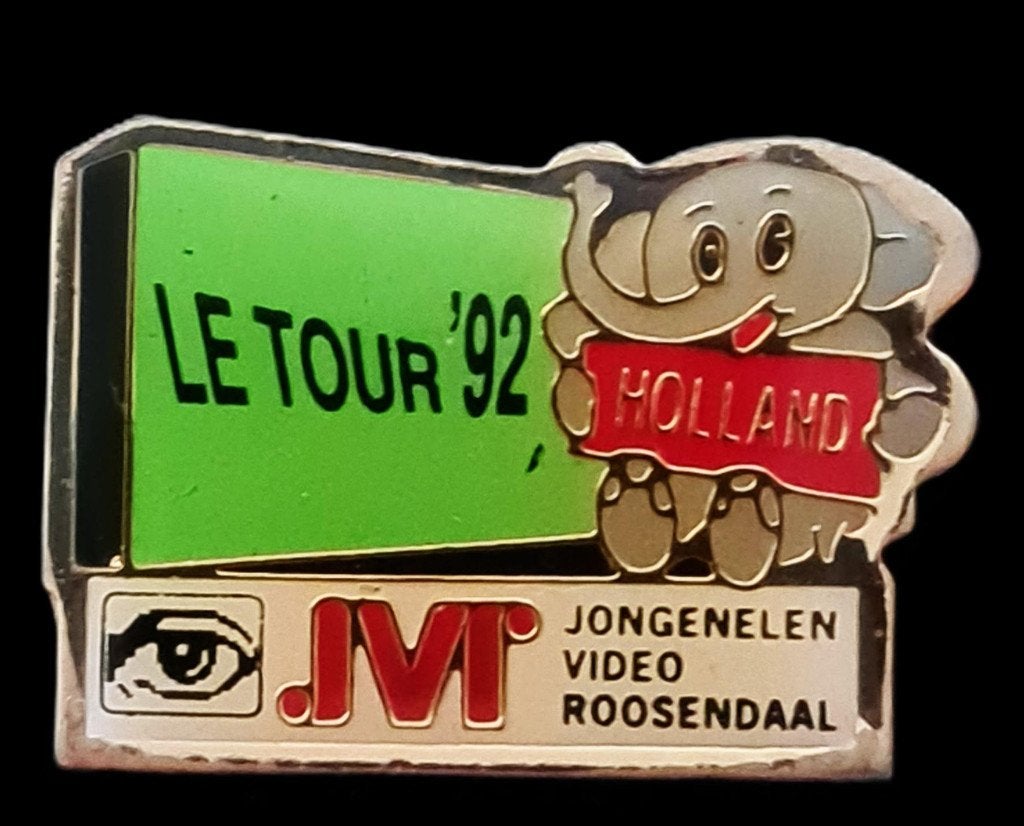 Le Tour '92 Holland- JVR pin, Verzamelen, Speldjes, Pins en Buttons, Verzenden, Nieuw, Sport, Speldje of Pin