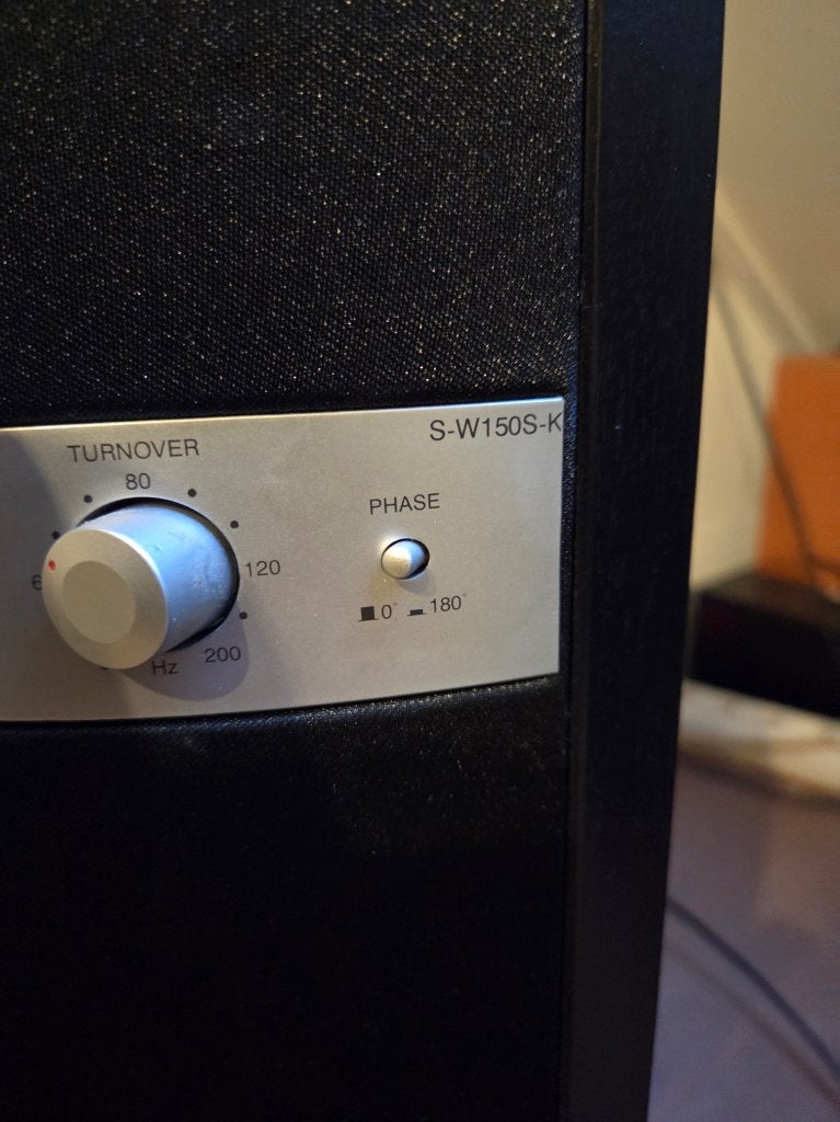 Pioneer S-W150S-K Actieve Subwoofer, Ophalen, Zo goed als nieuw, Pioneer, Geschikt voor surround/home cinema