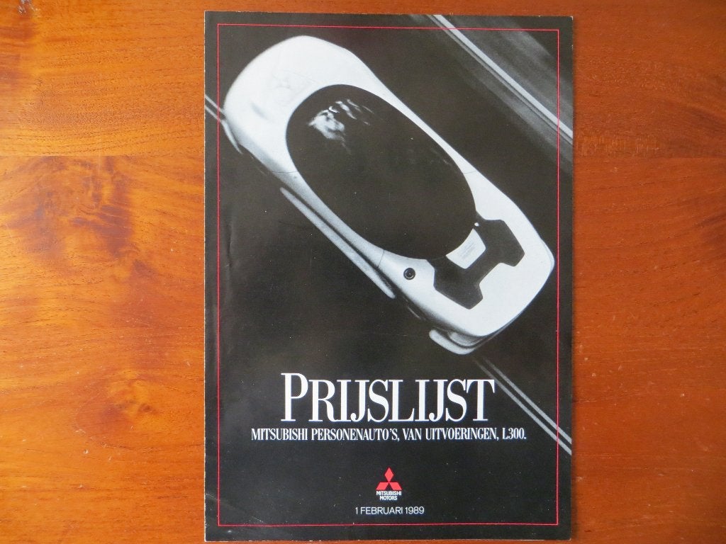 Mitsubishi Prijslijst Personenauto’s, Van uitvoeringen, L300, Ophalen of Verzenden, Nieuw, Mitsubishi