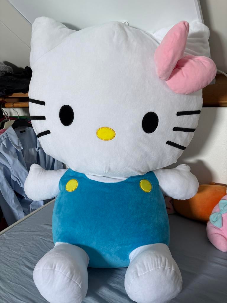 XXL Hello Kitty knuffel, Ophalen, Overige merken, Zo goed als nieuw, Kat