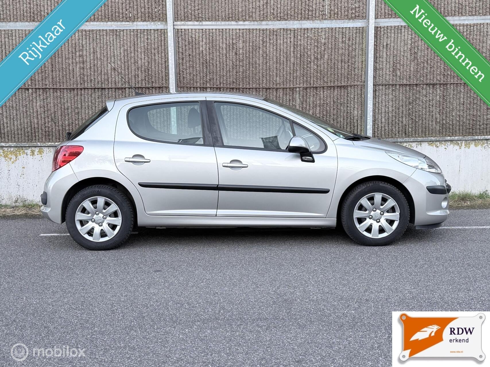 Peugeot 207 1.4 VTi Cool 'n Blue NAP/AIRCO/GOED ONDERHOUDEN/, Voorwielaandrijving, Gebruikt, 1153 kg, Origineel Nederlands