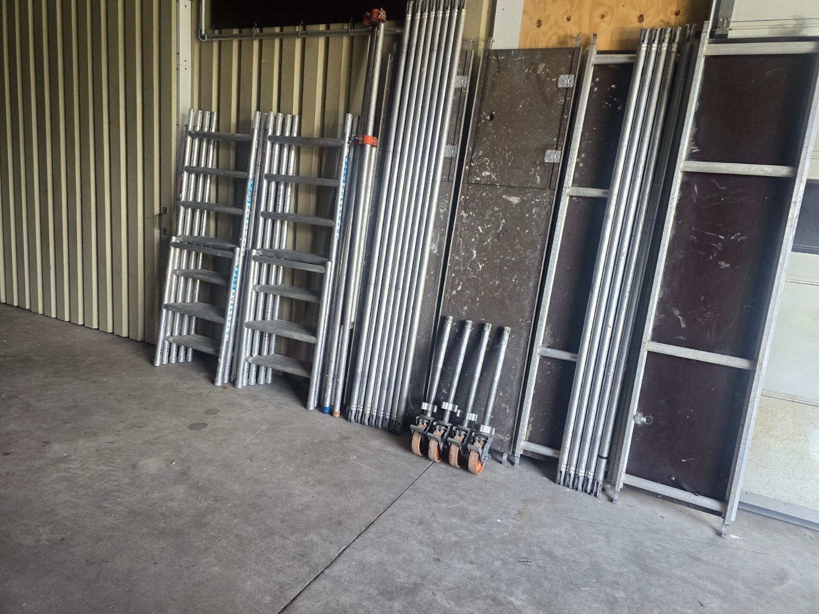 aluminium rolsteiger 10.20 Werkhoogte!!, Doe-het-zelf en Verbouw, Steigers, Ophalen, Gebruikt, Rolsteiger of Kamersteiger, 5 meter of hoger