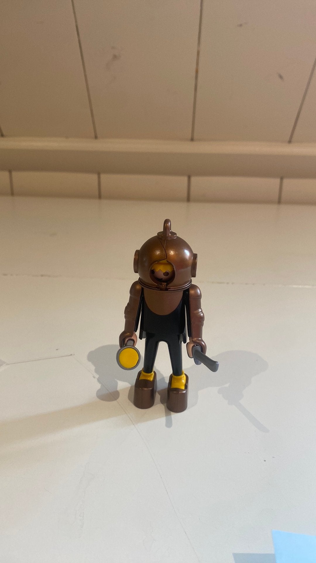 Playmobil diepzeeduiker nummer 4658, Gebruikt, Complete set, Ophalen of Verzenden, Figuren