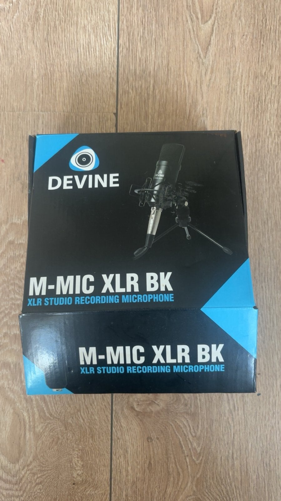 M-mic xlr bk studio microfoon zwart, Ophalen, Zo goed als nieuw, Studiomicrofoon