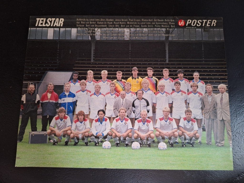 Verzameling posters SC Telstar (7x), Ophalen of Verzenden, Zo goed als nieuw, Overige binnenlandse clubs, Poster, Plaatje of Sticker