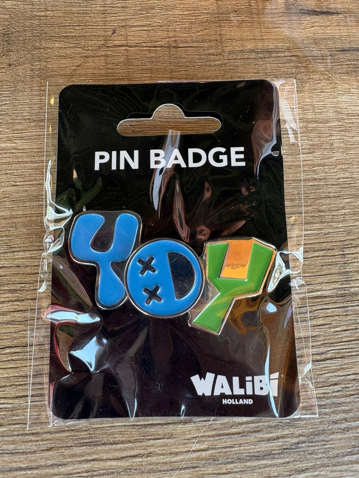 Walibi YOY pin nieuw!, Ophalen of Verzenden, Zo goed als nieuw, Overige onderwerpen, Speldje of Pin