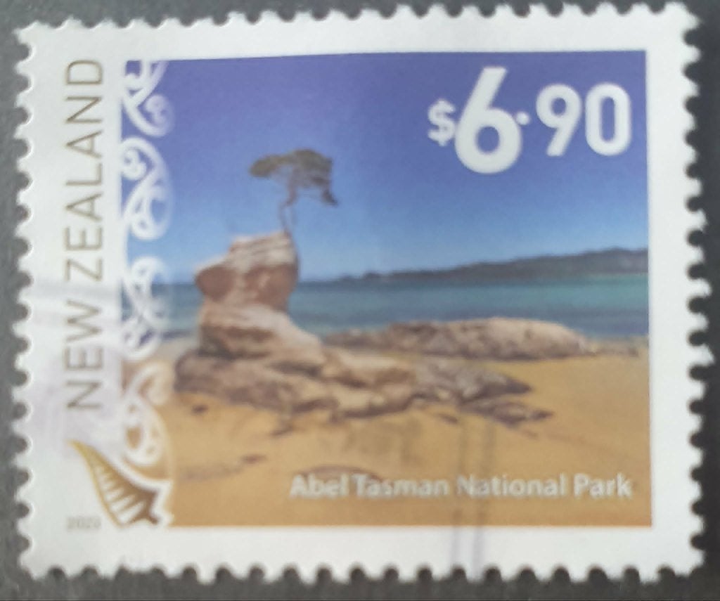 194-26 Nieuw Zeeland 2025 / Abel Tasman National park $ 6.70, Verzenden, Gestempeld