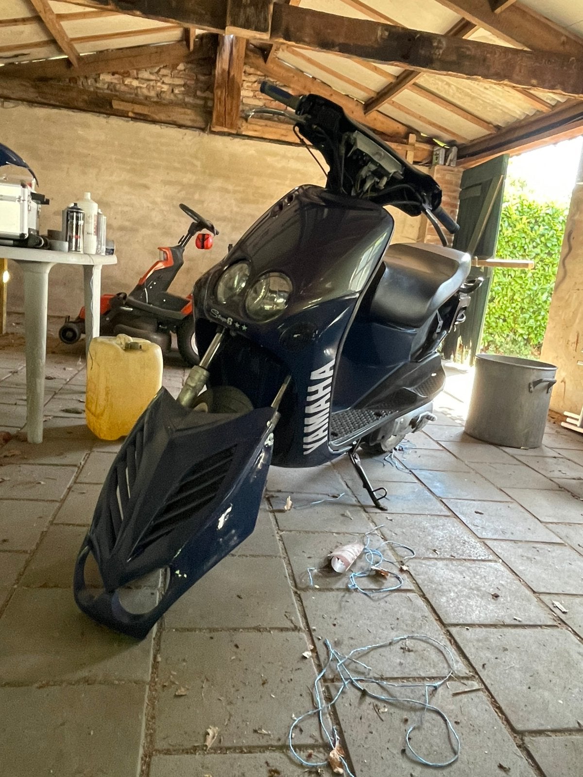 Yamaha Neos 70, Ophalen, Zo goed als nieuw, Benzine