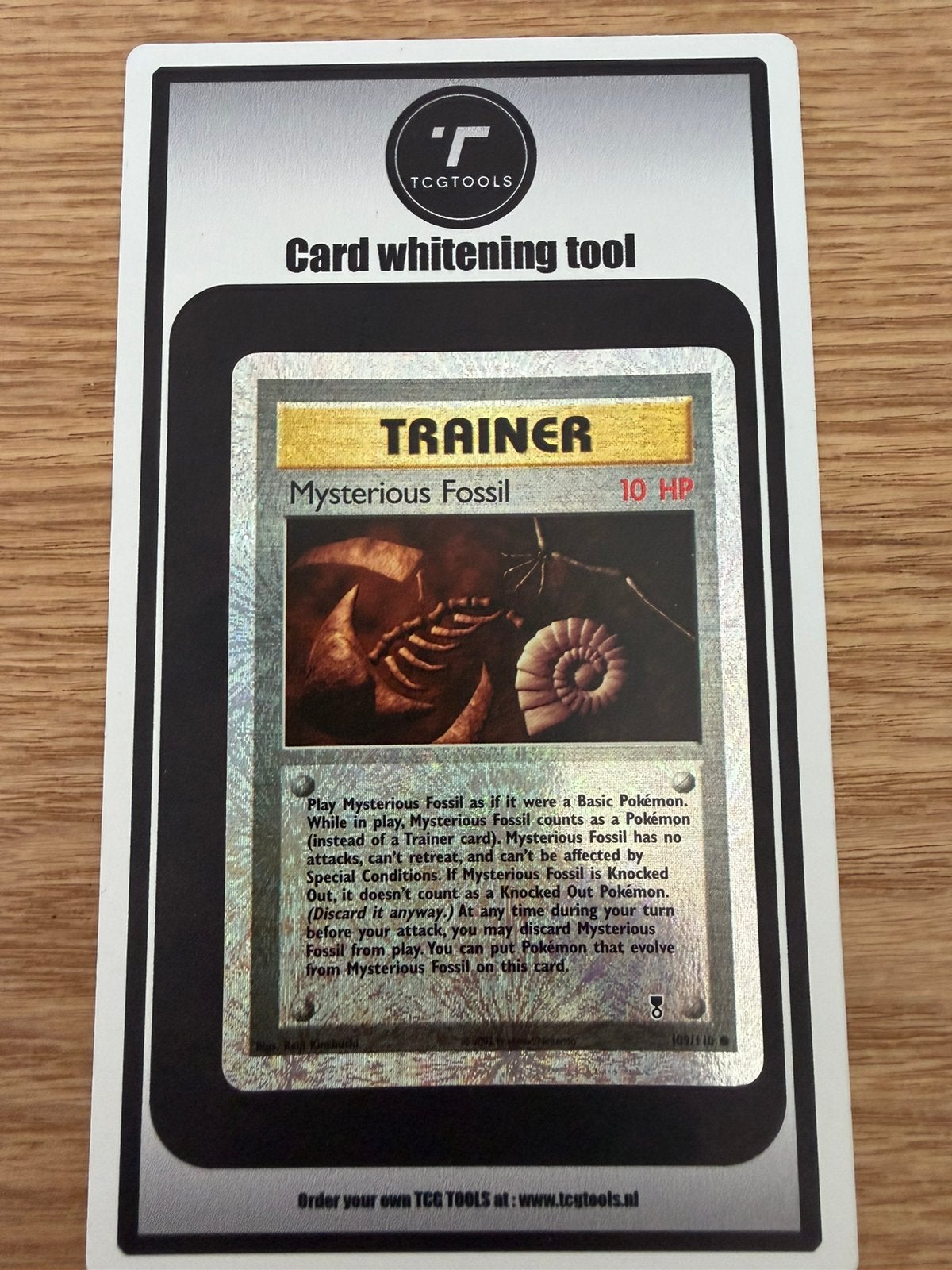 Mysterious Fossil 109/110 Reverse Legendary Collection, Hobby en Vrije tijd, Verzamelkaartspellen | Pokémon, Ophalen of Verzenden
