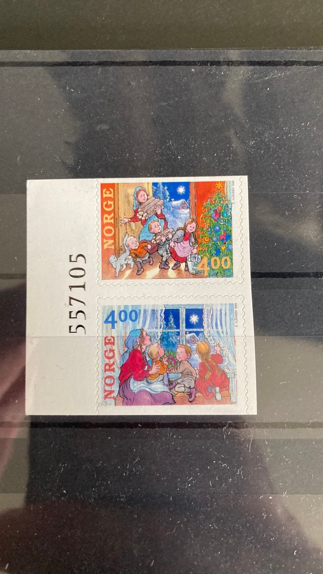Noorwegen 1331/32 kerst post fris/1591, Ophalen of Verzenden