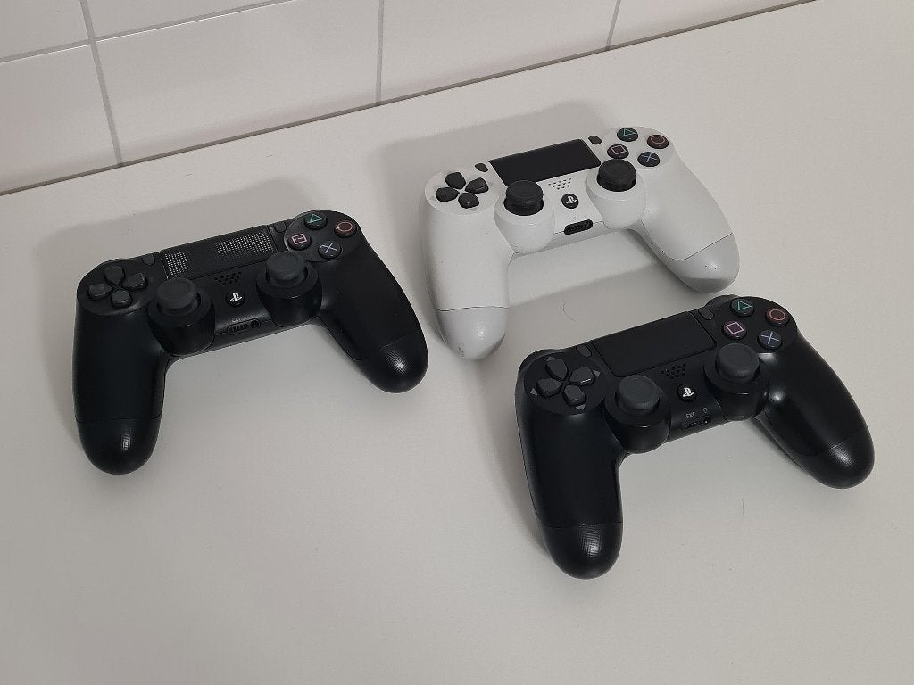 Playstation 4 controller, Ophalen of Verzenden, Gebruikt, Met 2 controllers, Original