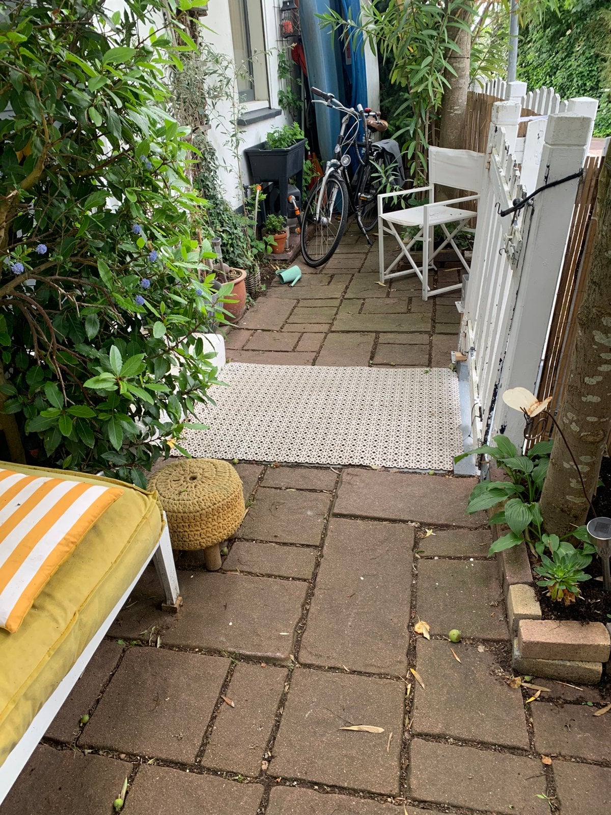Gratis Terrastegels terracotta, Tuin en Terras, Gebruikt, Ophalen of Verzenden, 10 m² of meer, Beton