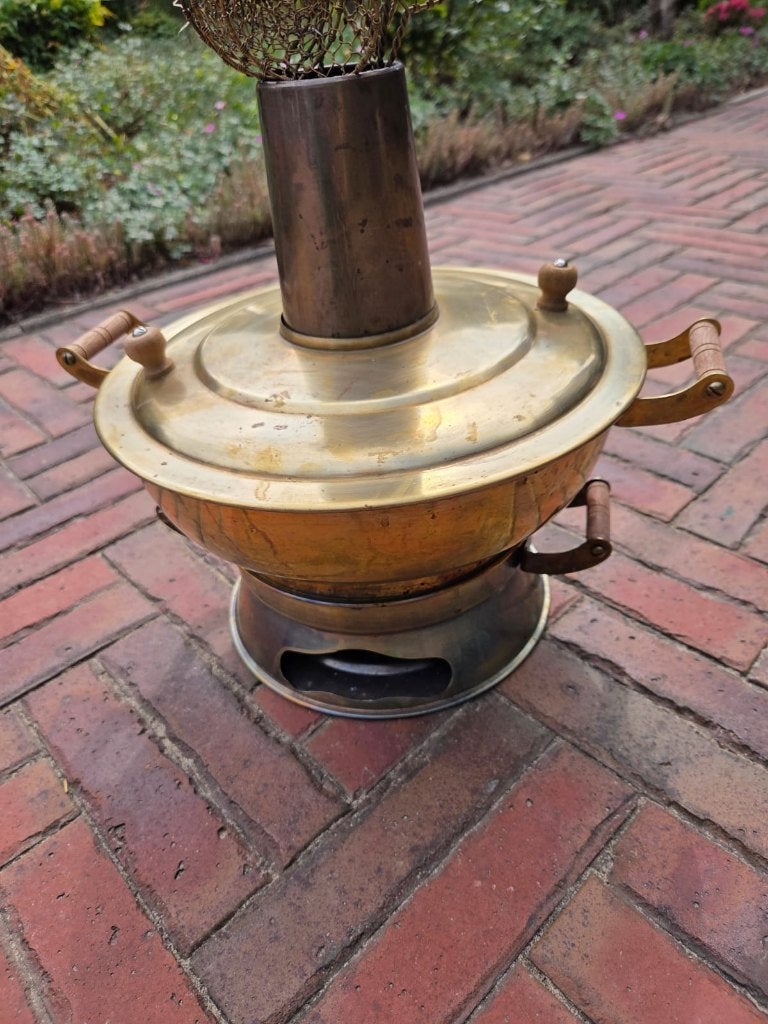Mongoolse of Chinese vuurpot, Tuin en Terras, Vuurkorven, Ophalen of Verzenden, Gebruikt