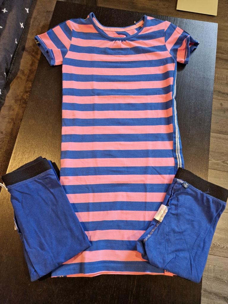 Z8 jurkje Yfke met twee leggings. Maat 128/134, Ophalen of Verzenden, Zo goed als nieuw, Meisje, Jurk of Rok