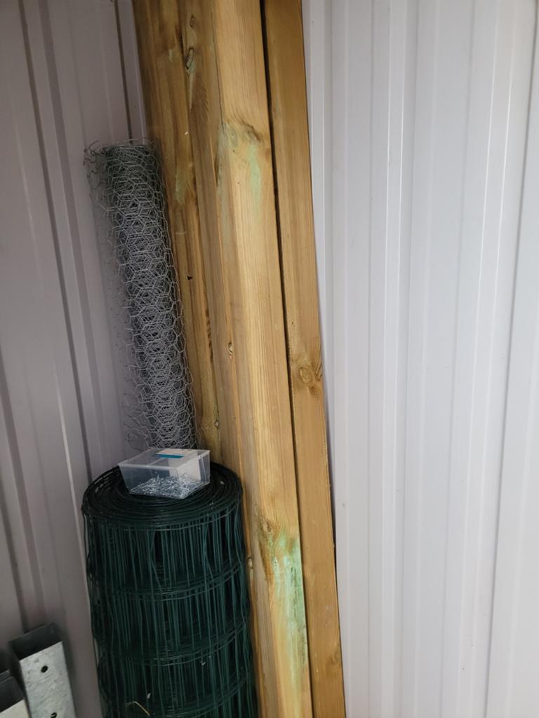 Afrastering, Ophalen, Hout, Minder dan 3 meter