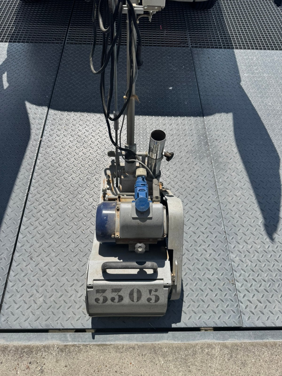 Bona Flexidrum 200/250 parketschuurmachine/bandschuurmachine, Ophalen, Gebruikt, 1200 watt of meer, Vlakschuurmachine