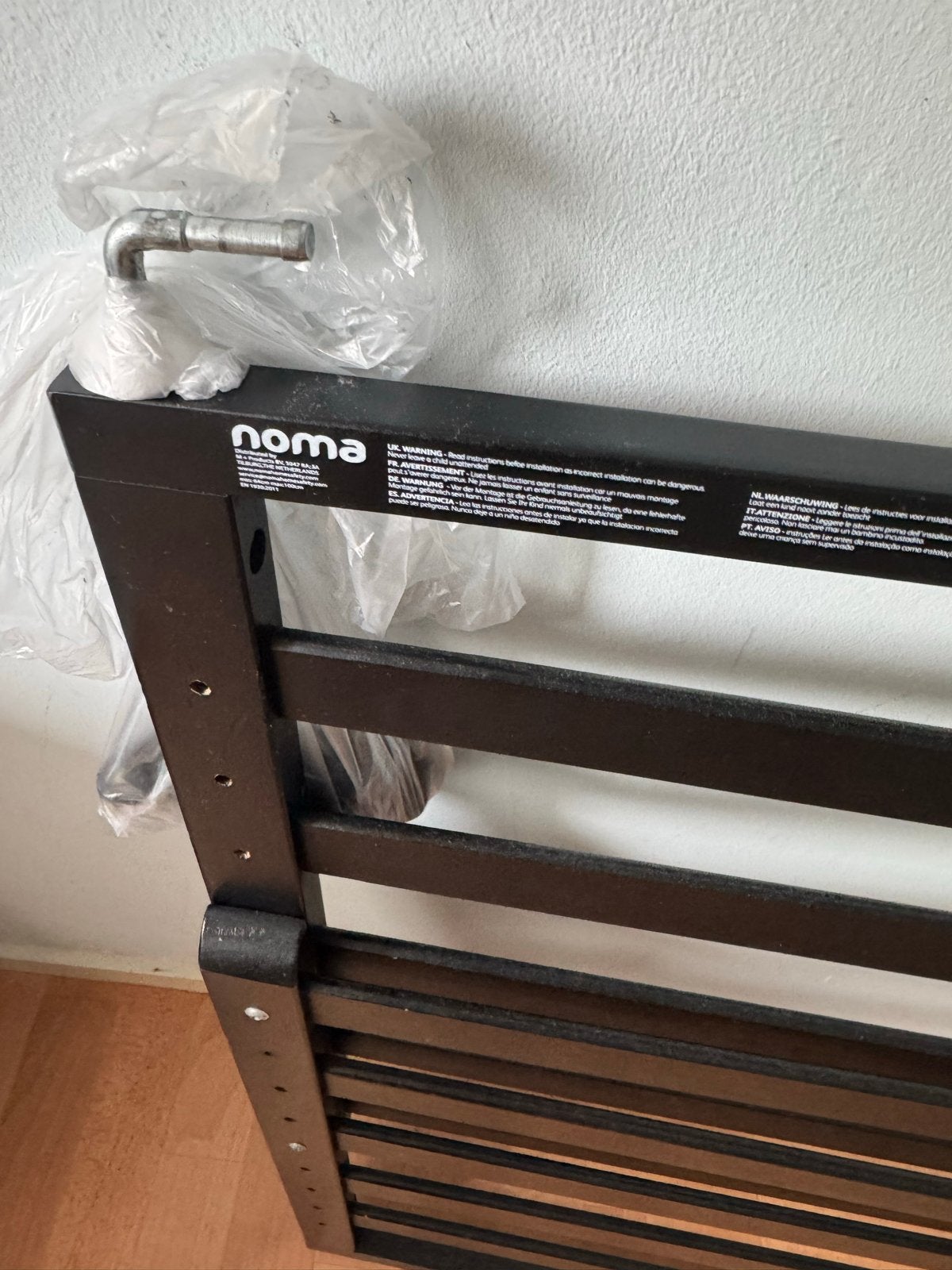 Noma Veiligheidshekje - Zwart, Gebruikt, Ophalen, Overige typen, 100 tot 115 cm, Zo goed als nieuw