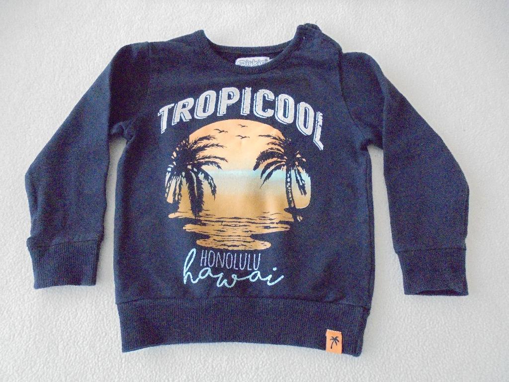 Blauw truitje DIRKJE, Kinderen en Baby's, Truitje of Vestje, Dirkje, Ophalen of Verzenden, Zo goed als nieuw