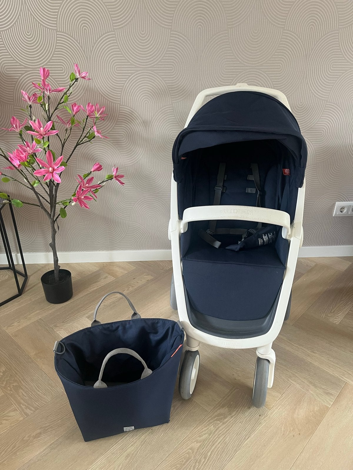 Greentom Buggy met boodschappentas - Gebruikt, Kinderen en Baby's, Buggy's, Ophalen of Verzenden, Gebruikt, Overige merken