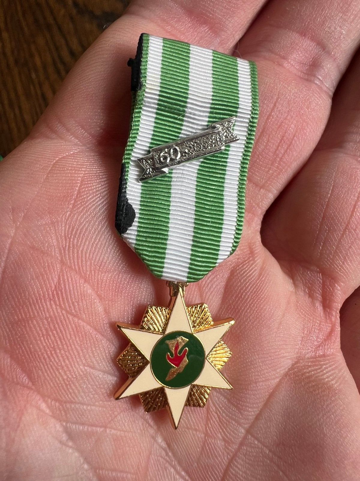 Amerikaans  Republic of Vietnam Campaign Medal medaille, Verzamelen, Amerika, Verzenden, Lintje, Medaille of Wings