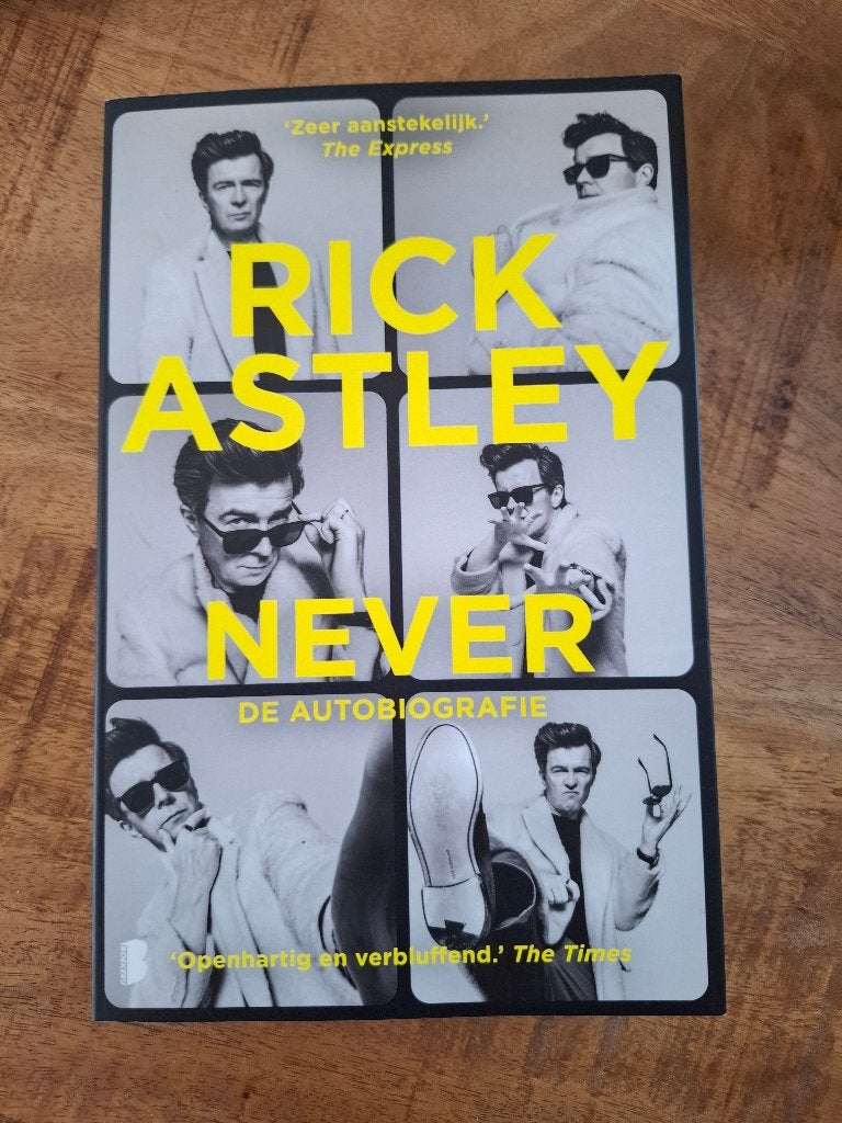Rick Astley Autobiografie, Never te koop!, Ophalen of Verzenden, Zo goed als nieuw, Film, Tv en Media