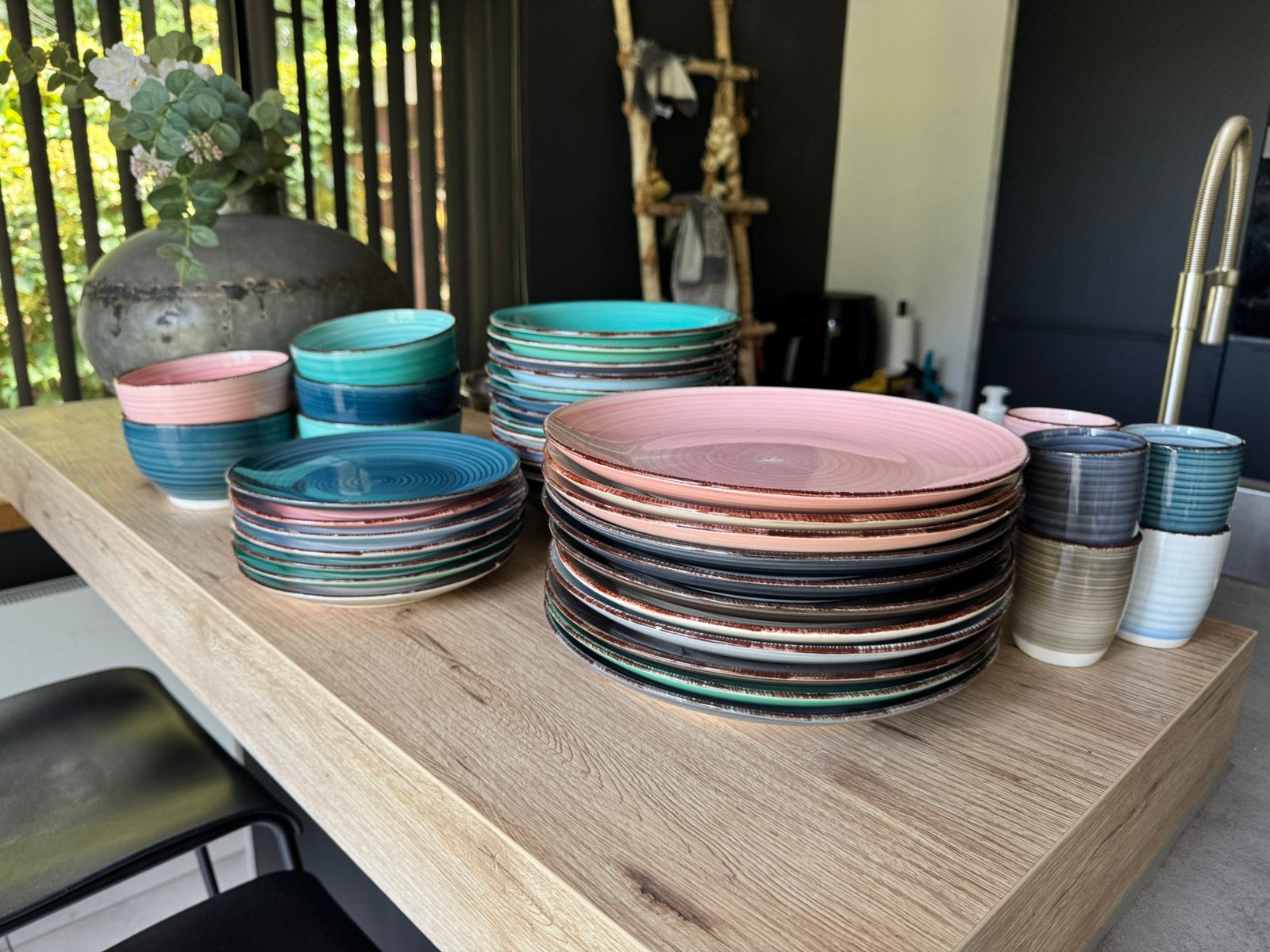 Servies azur, Antiek en Kunst, Antiek | Servies compleet, Ophalen