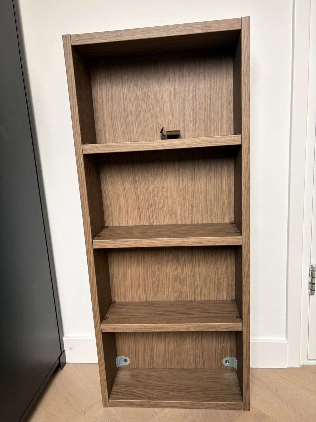 Wandkast ikea bruin eikenpatroon, Huis en Inrichting, Kasten | Boekenkasten, Ophalen, 50 tot 100 cm, Zo goed als nieuw, Minder dan 100 cm