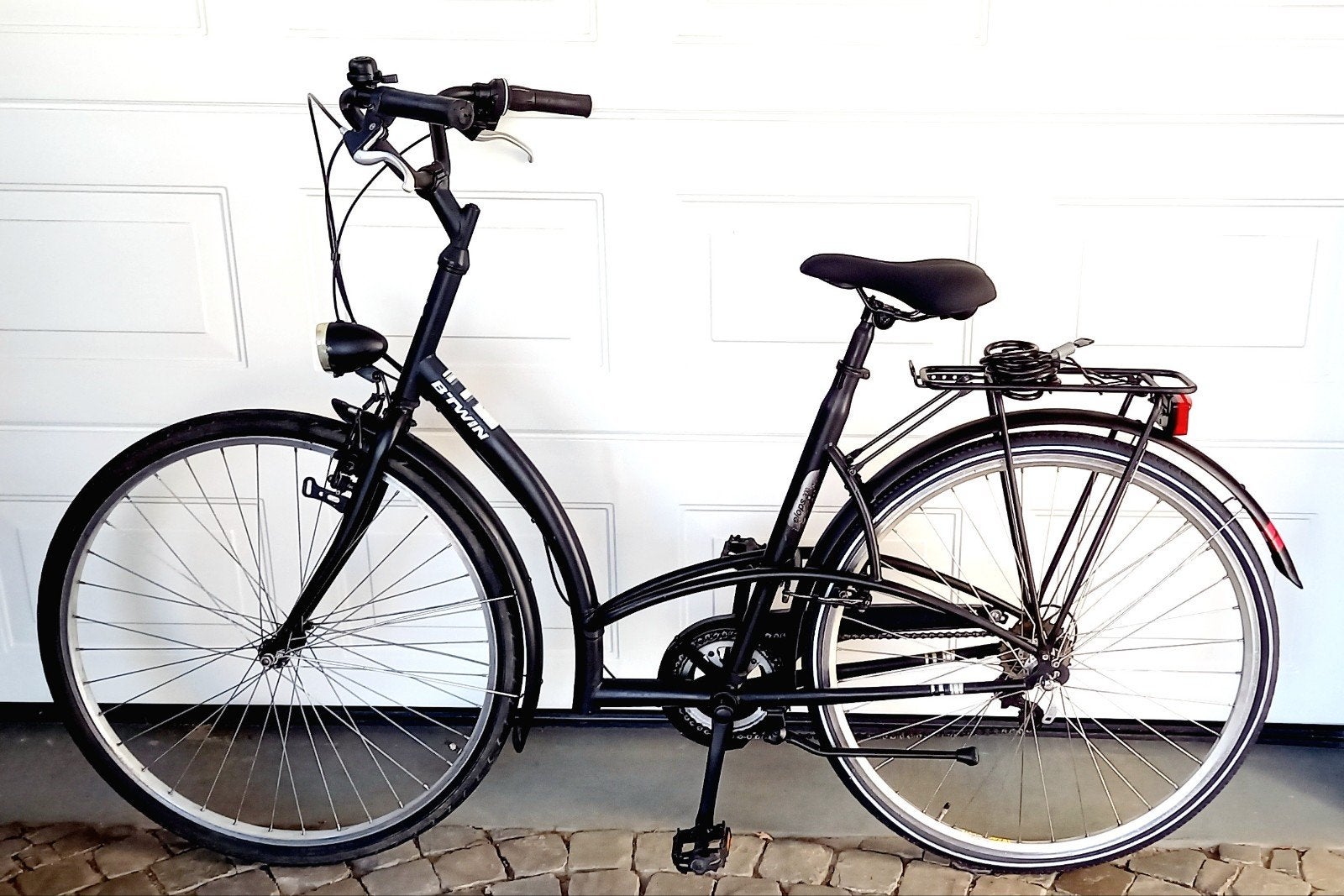 stadsfiets B'Twin Elops, Fietsen en Brommers, Gebruikt, Velgrem, Ophalen, Overige merken