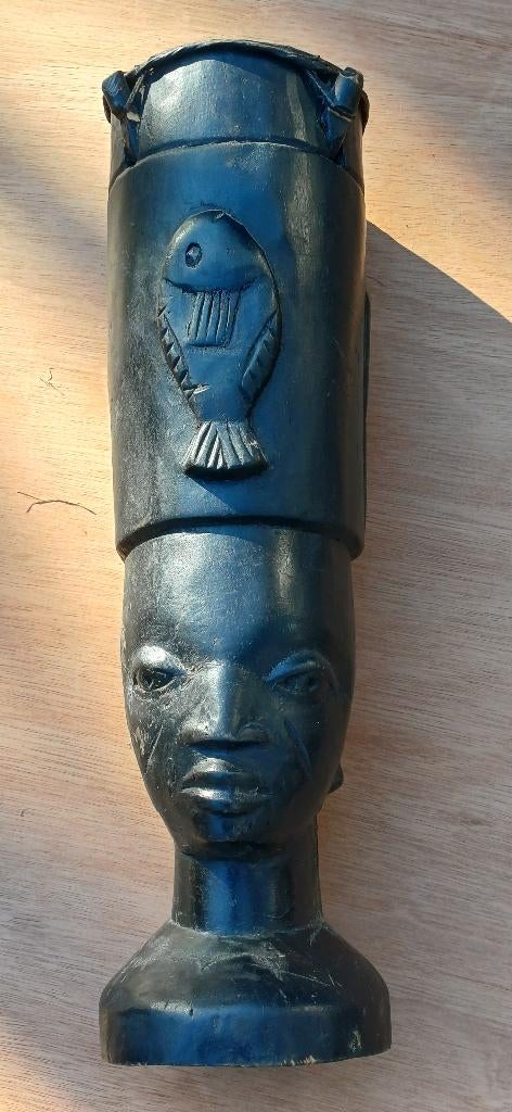 Uitzonderlijk mooi Afrikaans houtsnijwerk, Antiek en Kunst, Kunst | Niet-Westerse kunst, Ophalen of Verzenden