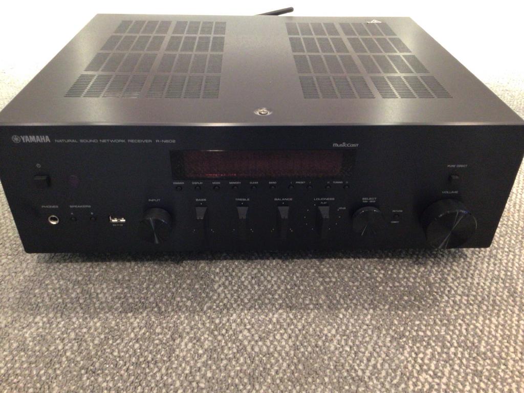 Yamaha RN-602 streaming versterker met MusicCast, Japan, Yamaha, Ophalen of Verzenden, Zo goed als nieuw