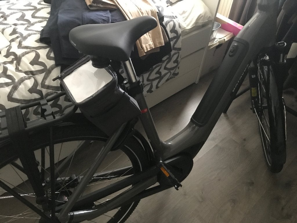 Grijze damesfiets, Ophalen, 53 tot 56 cm, Versnellingen, Batavus