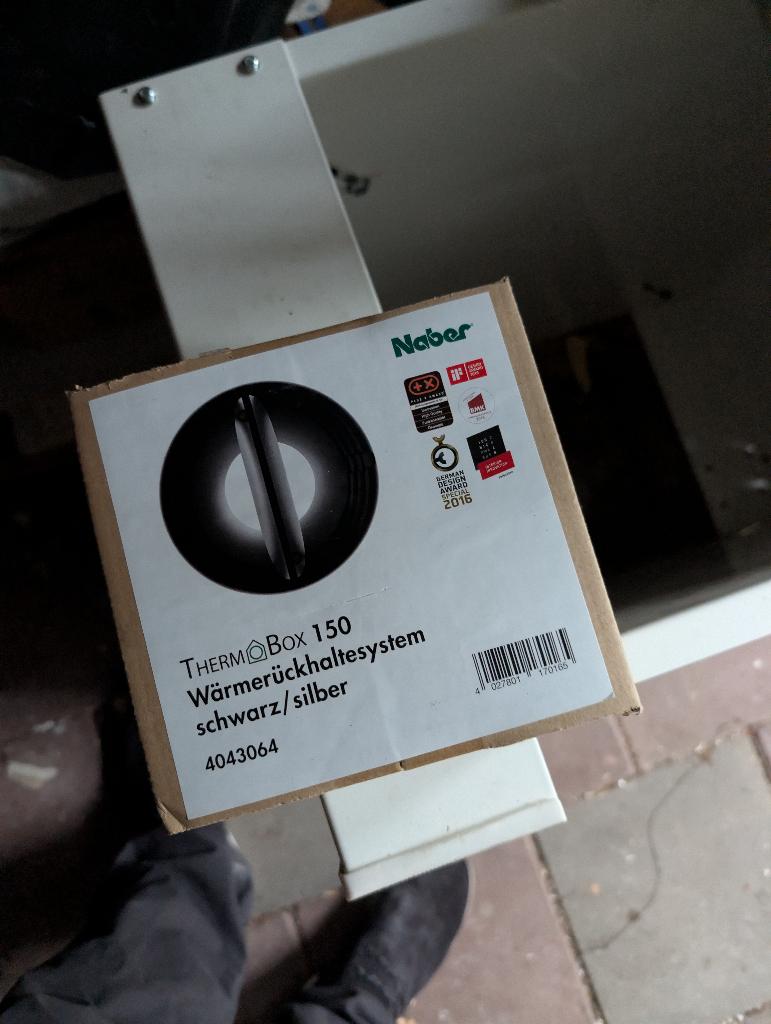 Naber Thermobox 150mm, Doe-het-zelf en Verbouw, Ventilatie en Afzuiging, Zo goed als nieuw, Afzuiger, Ophalen of Verzenden
